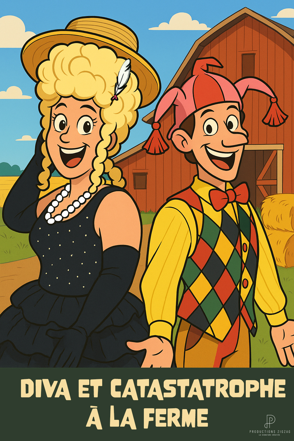 Diva et Catastrophe à la ferme